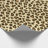 Stijlvol luipaarspatroon cadeaupapier (Hoek)