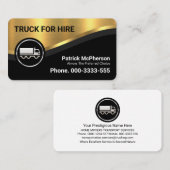 Stijlvol luxe Gold Curve Wave rijden Visitekaartje (Voorkant / Achterkant)