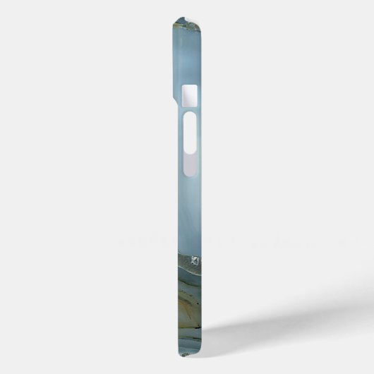 Stijlvol luxe tijdloos grijs goud marmer Case-Mate iPhone case (Achterkant / Links)