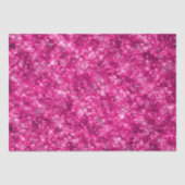 Stijlvol magenta roze sjimmer glitter tissuepapier (Voorkant)