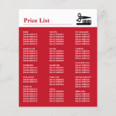 Stijlvol Make-upontwerp, Visagist, Schoonheidssalo Flyer (Achterkant)