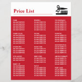 Stijlvol Make-upontwerp, Visagist, Schoonheidssalo Flyer (Achterkant)