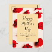 Stijlvol mama cadeau | Ideaal voor de Moederdag ka Briefkaart (Voorkant / Achterkant)