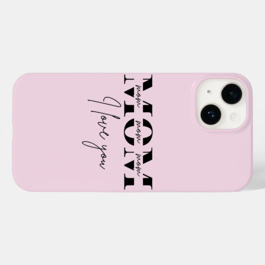 Stijlvol mama cadeau | Perfect voor Moederdag Case-Mate iPhone Case (Achterkant (horizontaal))