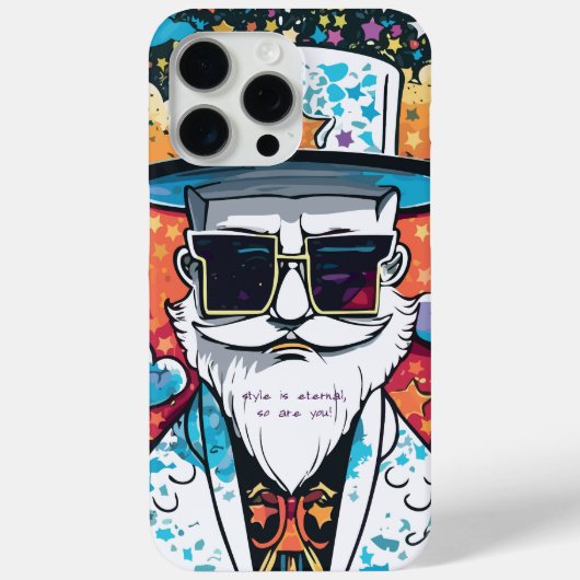 Stijlvol Man Case-Mate iPhone Case (Achterkant)