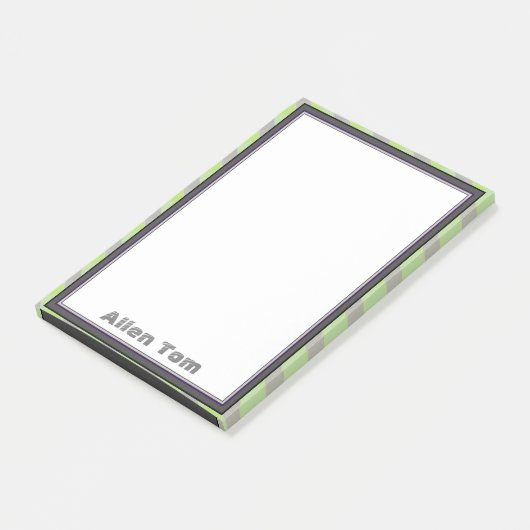 Stijlvol mannelijk design post-it® notes (Schuin)