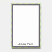 Stijlvol mannelijk design post-it® notes (Voorkant)