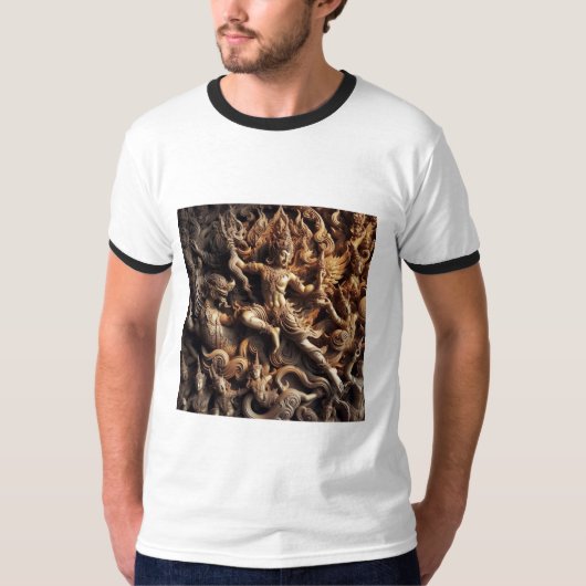 "Stijlvol Mannen bedrukt T-shirt – Bold Design, Co (Voorkant)