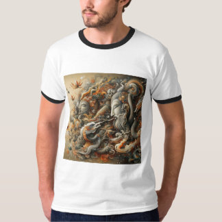 "Stijlvol Mannen bedrukt T-shirt – Bold Design, Co