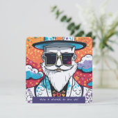 Stijlvol Mannen Briefkaart (Staand voorkant)