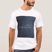 "Stijlvol Mannen Plane Print T-Shirt - Verhoog uw (Voorkant)