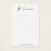 Stijlvol Manuscript Monogram Modern Professional