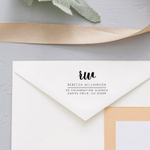 Stijlvol Manuscript Naam Terugkeeradres