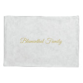 Stijlvol marmer en goud Hebreeuws Pesach Pesach Pa Kussensloop (Achterkant)