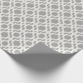 Stijlvol, Marokkaans Ivory Quatrefoil Lattice Patt Cadeaupapier (Hoek)