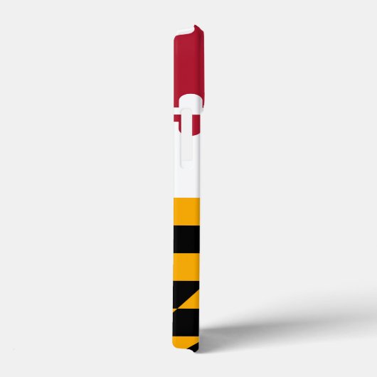 Stijlvol Maryland State Flag Design Case-Mate iPhone Case (Achterkant / Rechts)