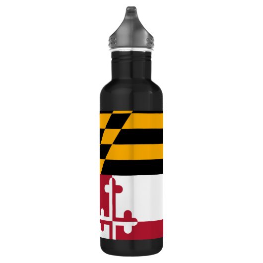 Stijlvol Maryland State Flag Design Waterfles (Rechts)