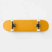 Stijlvol massief Sinaasappel skateboard ideaal voo (Horizontaal)