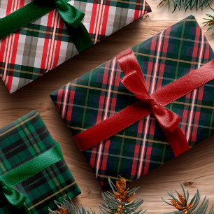 Stijlvol, meerkleurig speldenpatroon inpakpapier vel