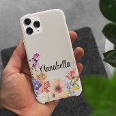 Stijlvol Meisje Floral Modern Case-Mate iPhone Case