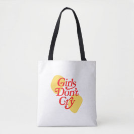 Stijlvol meisje huil niet tote bag