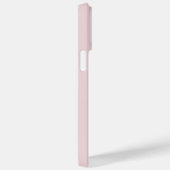 Stijlvol meisjesminimalistisch Blush Pink Name Scr Case-Mate iPhone Case (Achterkant / Rechts)