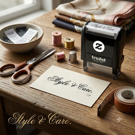 Stijlvol Merknaam Zelfinkende Stempel