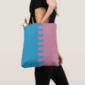 Stijlvol met twee kleuren tote bag (Dichtbij)