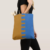 Stijlvol met twee kleuren tote bag (Dichtbij)