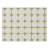 Stijlvol, middelbaar, modern, groen patroon tafelkleed (Voorkant (Horizontaal))