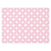 Stijlvol, middelbaar modern patroonroze tafelkleed (Voorkant (Horizontaal))