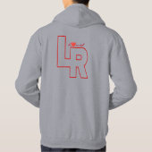 Stijlvol, minimalistisch design hoodie (Achterkant)