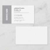 Stijlvol minimalistisch design trendy bedrijf Plai Visitekaartje (Voorkant / Achterkant)