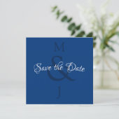 Stijlvol minimalistisch sparen de datum save the date (Staand voorkant)
