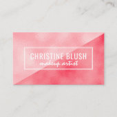 Stijlvol model voor artistieke visitekaartjes (Voorkant)