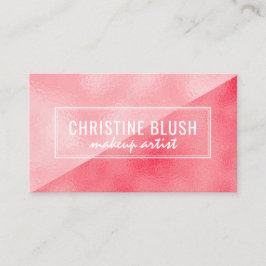 Stijlvol model voor artistieke visitekaartjes