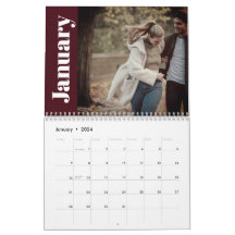 Stijlvol & Modern 2024 Familie Custom Foto Elegant