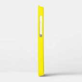 STIJLVOL MODERN AANGEPAST HELDER GEEL GEVERIFIEERD Case-Mate iPhone CASE (Achterkant / Links)