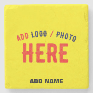 STIJLVOL MODERN AANGEPAST HELDER GEEL GEVERIFIEERD STENEN ONDERZETTER