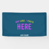 STIJLVOL MODERN AANGEPAST PRUISISCH BLAUW GEVERIFI SPANDOEK (Horizontaal)