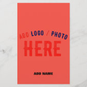 STIJLVOL MODERN AANGEPASTE RODE SINAASAPPEL GEVERI FLYER (Achterkant)