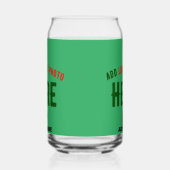 STIJLVOL MODERN AANGEPASTE SMARAGD GROEN GEVERIFIE BLIKVORM GLAS (Links)