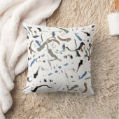 Stijlvol modern Abstract accentkussen Kussen (Deken)