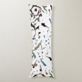 Stijlvol Modern Abstract Body Pillow Lichaamskussen (Voorkant Verticaal)
