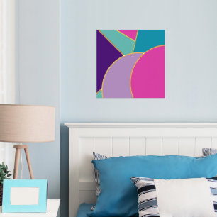 Stijlvol, modern Abstract goud Folie Afdrukken