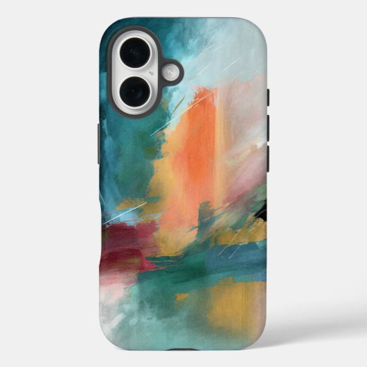 Stijlvol modern abstract patroon Case-Mate iPhone case (Achterkant)