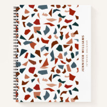 Stijlvol modern abstract terrazzo patroon