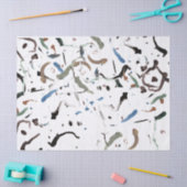 Stijlvol modern Abstract tissuepapier (Craft)