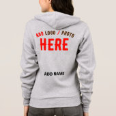 STIJLVOL MODERN ASH GEVERIFIEERD BRANDED HOODIE (Achterkant)
