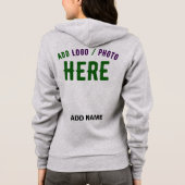 STIJLVOL MODERN ASH GEVERIFIEERD BRANDED HOODIE (Achterkant)